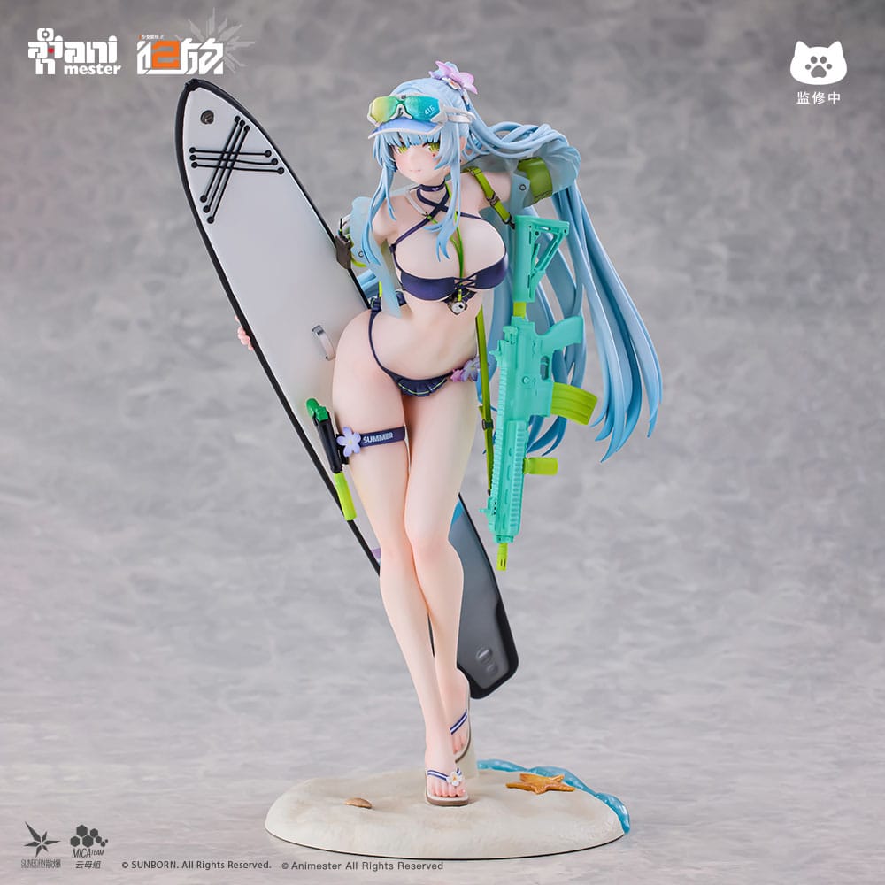 Girls' Frontline 2: Exilium Statue 1/7 HK416 Cerulean Breaker 24 cm - Image 12