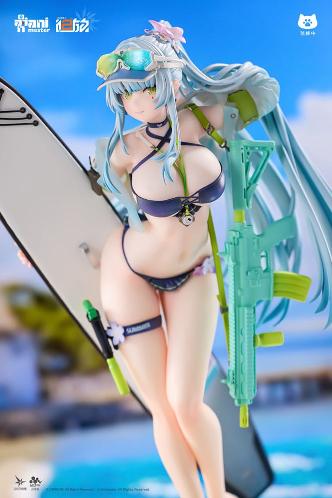 Girls' Frontline 2: Exilium Statue 1/7 HK416 Cerulean Breaker 24 cm - Image 14