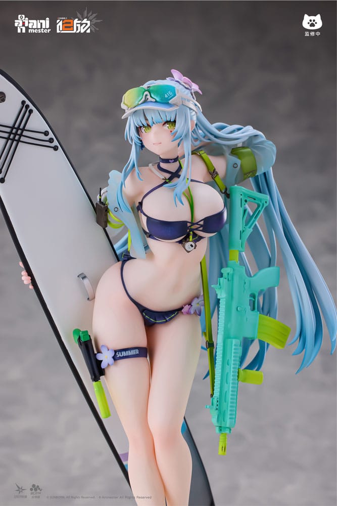 Girls' Frontline 2: Exilium Statue 1/7 HK416 Cerulean Breaker 24 cm - Image 19
