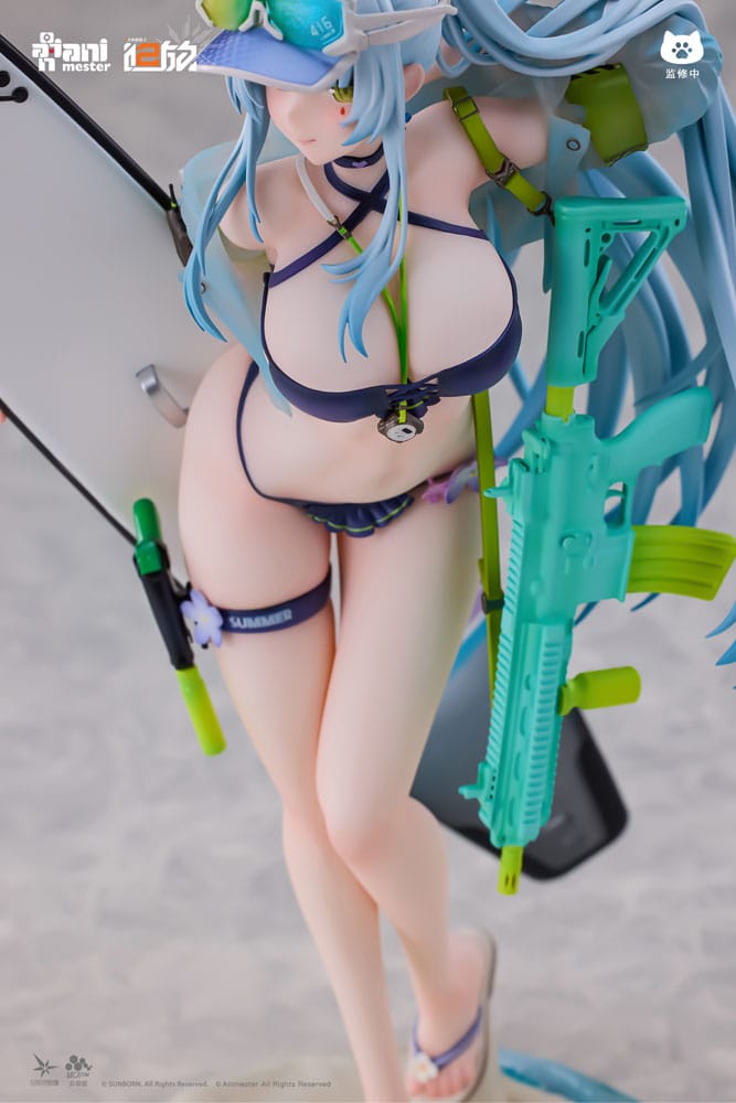 Girls' Frontline 2: Exilium Statue 1/7 HK416 Cerulean Breaker 24 cm - Image 20