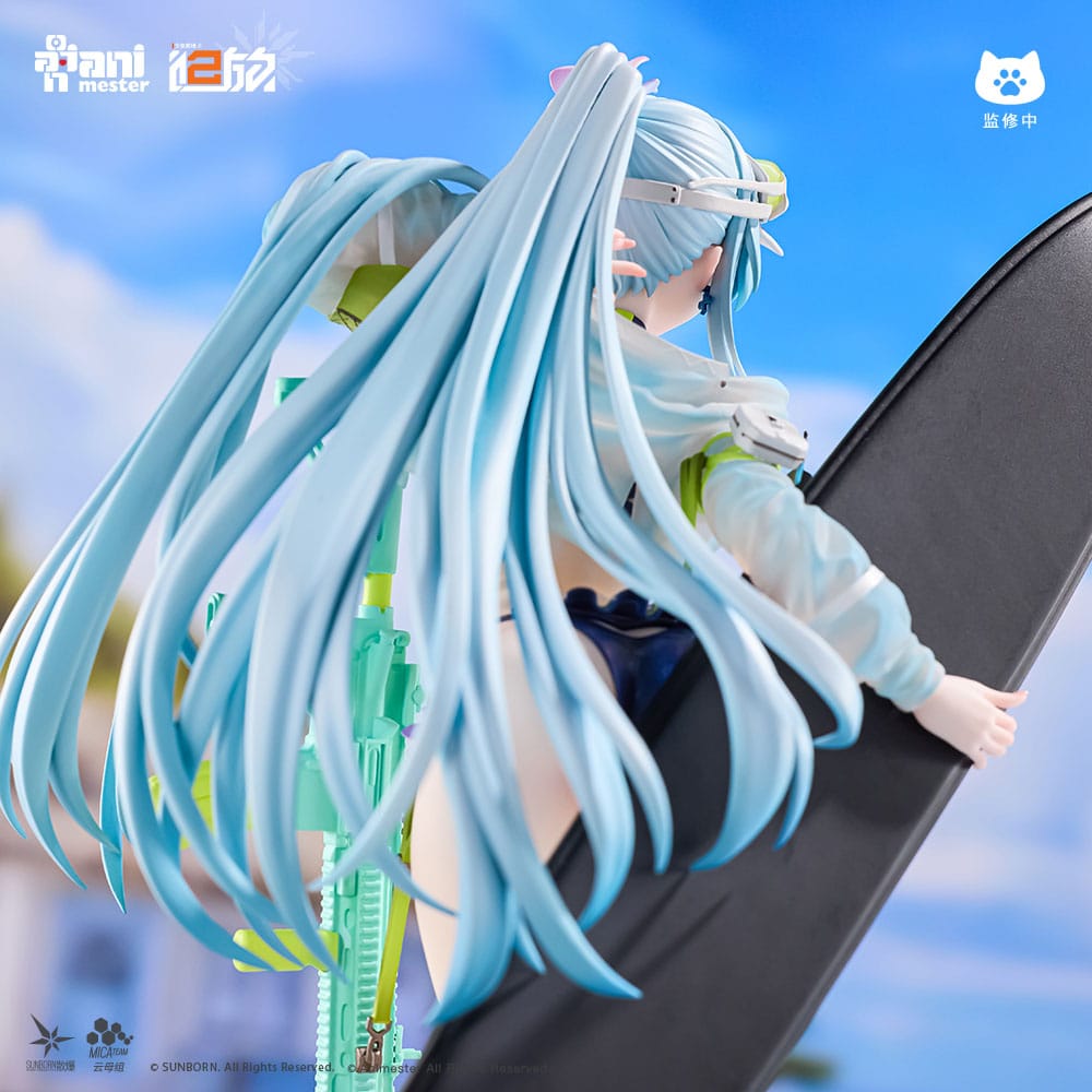Girls' Frontline 2: Exilium Statue 1/7 HK416 Cerulean Breaker 24 cm - Image 25
