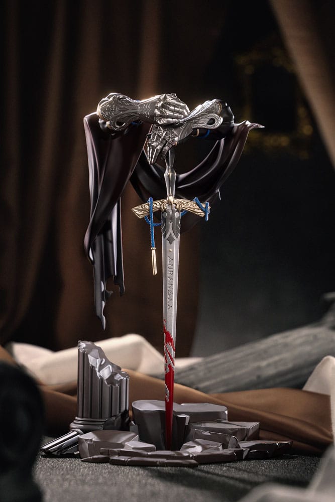 Reverse: 1999 Limepie Series PVC Statue Knight 17 cm - Image 9