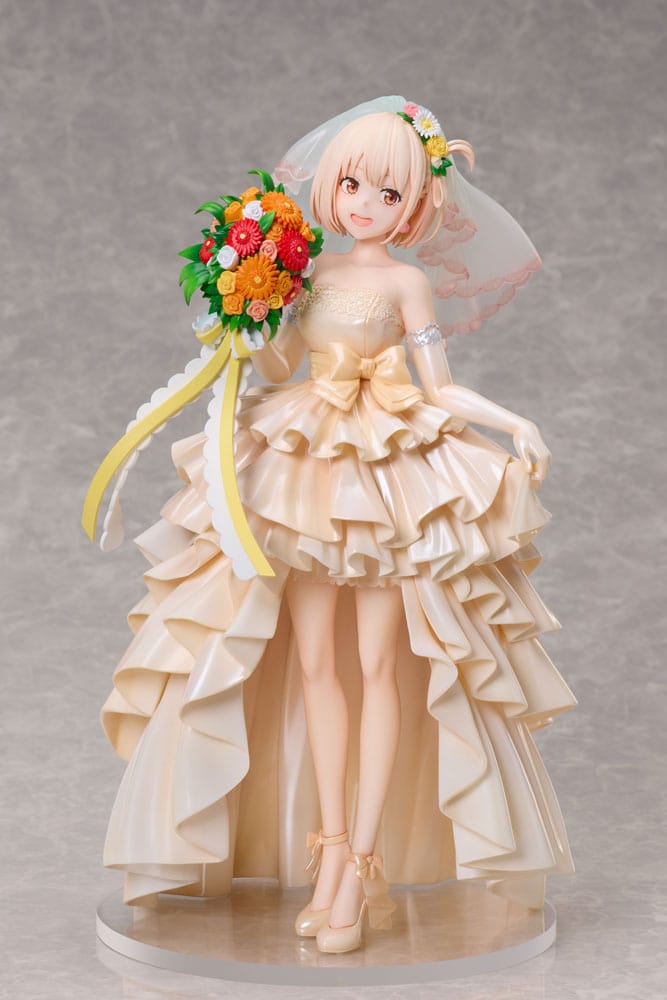 Lycoris Recoil PVC Statue 1/7 Chisato Nishikigi Wedding dress Ver. 26 cm - Image 2