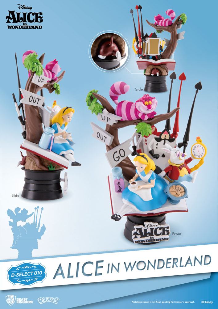 Alice in Wonderland D-Select PVC Diorama 15 cm - Image 2