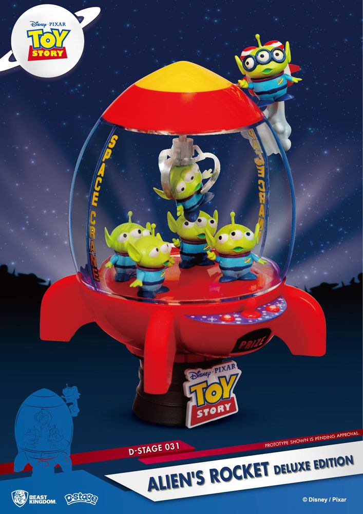 Toy Story D-Stage PVC Diorama Alien's Rocket Deluxe Edition 15 cm - Image 2