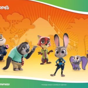 Zootopia Mini Egg Attack Blind Box Figures Series 10 cm Assortment (6)