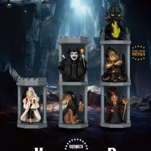 Disney Villains Mini Egg Attack Blind Box Figures Series Villain Tower 12 cm Assortment (6)