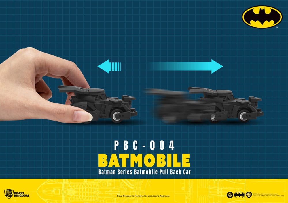 Batman Pull Back Cars Blind Box 6-Pack - Image 2