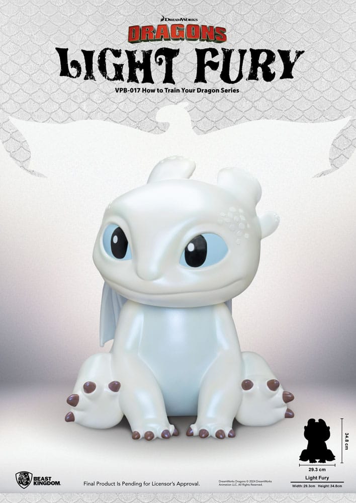 How to Train Your Dragon Funktional Figure Vinyl Light Fury 35 cm - Image 4