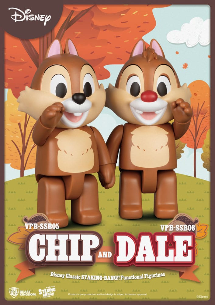 Disney: Classic Chip 'n' Dale Syaking Bang PVC Figur Chip 33 cm - Image 5