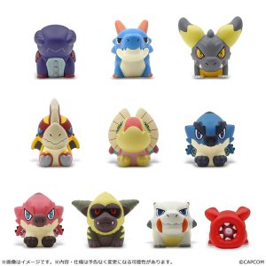 Monster Hunter Figure Builder Trading Figures 3 - 5 cm Finger Puppet Monster Hunter Vol. 2 (10)