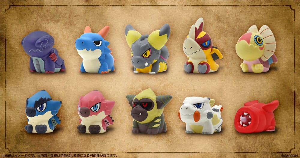 Monster Hunter Figure Builder Trading Figures 3 - 5 cm Finger Puppet Monster Hunter Vol. 2 (10) - Image 2