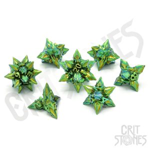 CritStones Metal Dice Set Unholy Bane (7)