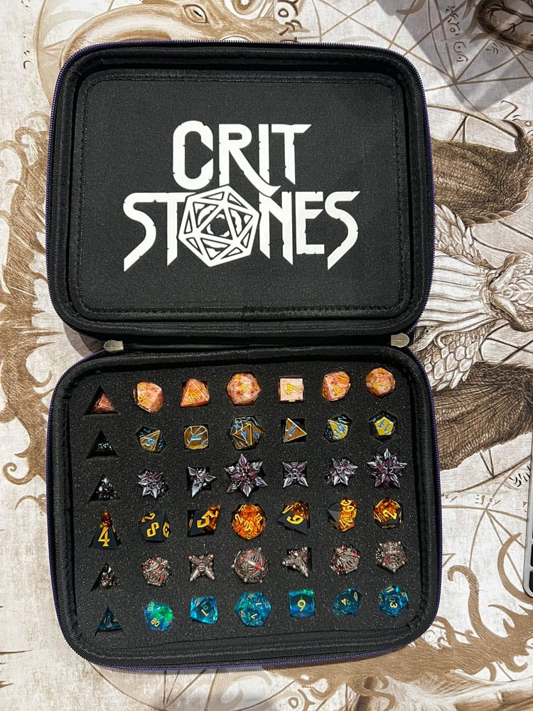 CritStones Dice Case Arcanum Purple - Image 2