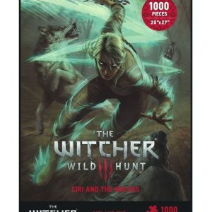Witcher 3 Wild Hunt Puzzle Ciri and the Wolves