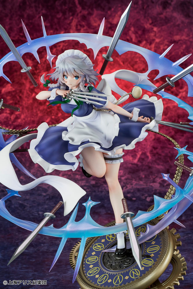 Touhou Project PVC Statue 1/7 Izayoi Sakuya illustration by TEDDY 32 cm - Image 2