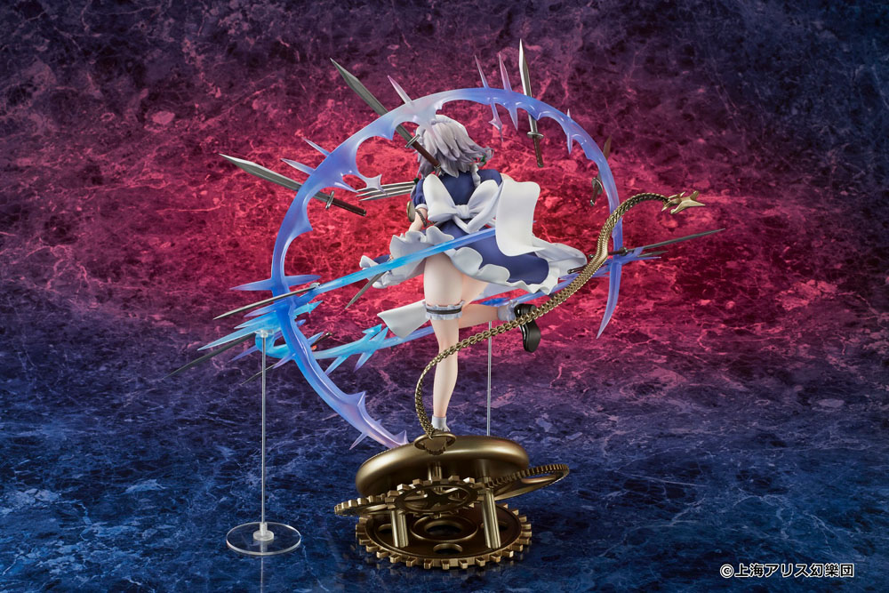 Touhou Project PVC Statue 1/7 Izayoi Sakuya illustration by TEDDY 32 cm - Image 5