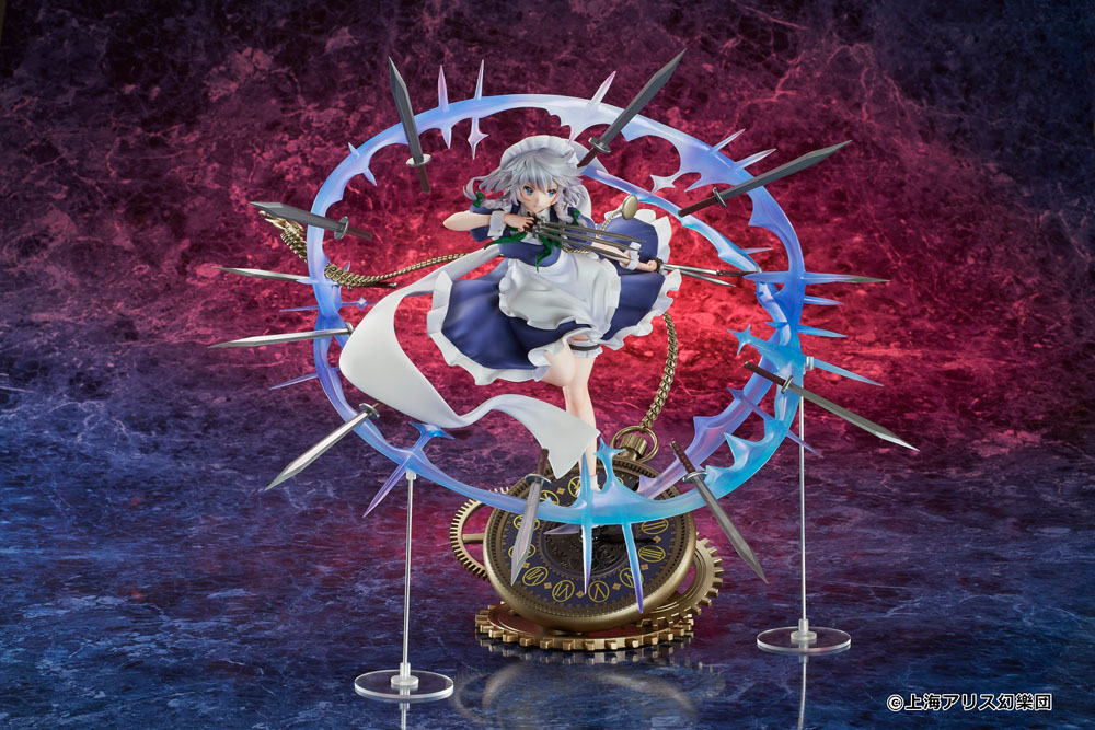 Touhou Project PVC Statue 1/7 Izayoi Sakuya illustration by TEDDY 32 cm - Image 7