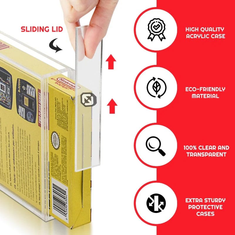 Acrylic Case 2-Pack for NES Games - Image 3