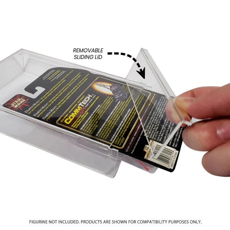 Evoretro Acrylic Display Cases 2-Pack for Action Figures - Image 4