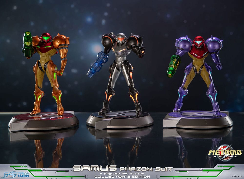 Metroid Prime PVC Statue Samus Phazon Suit Collector´s Edition 28 cm - Image 24