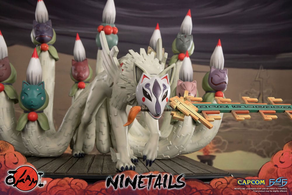 Okami Statue Ninetails 51 cm - Image 9