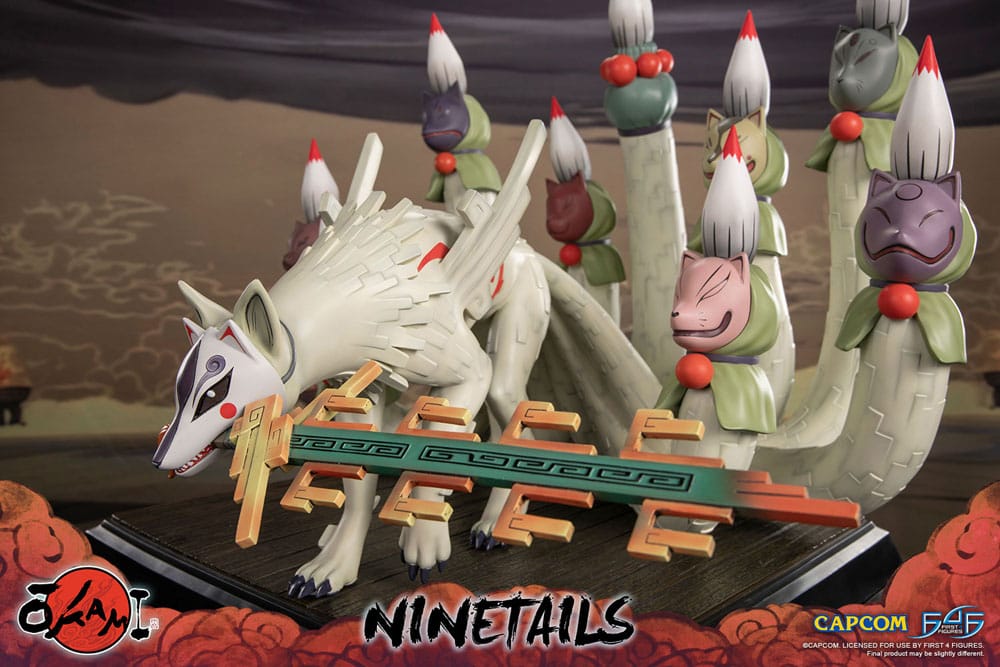 Okami Statue Ninetails 51 cm - Image 11
