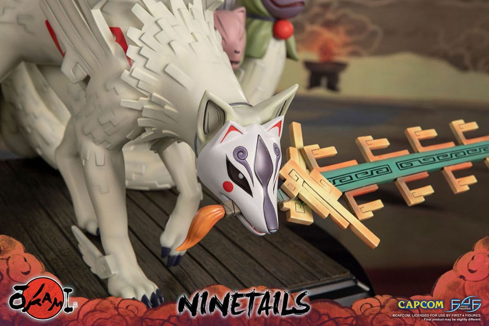 Okami Statue Ninetails 51 cm - Image 12