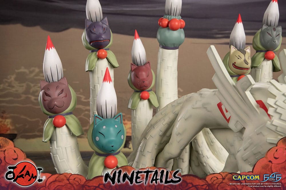 Okami Statue Ninetails 51 cm - Image 14