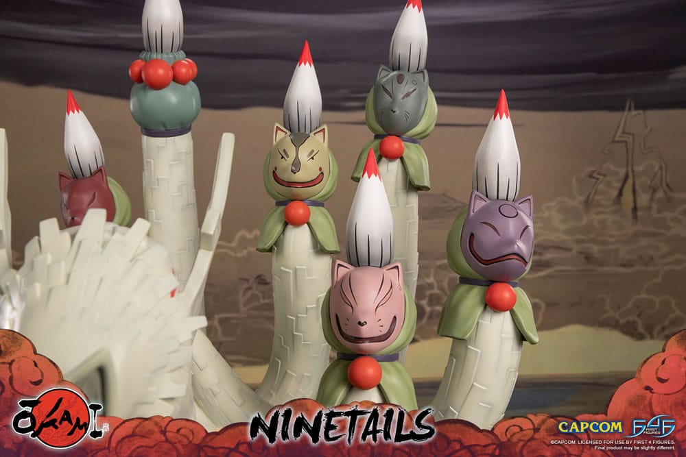 Okami Statue Ninetails 51 cm - Image 15