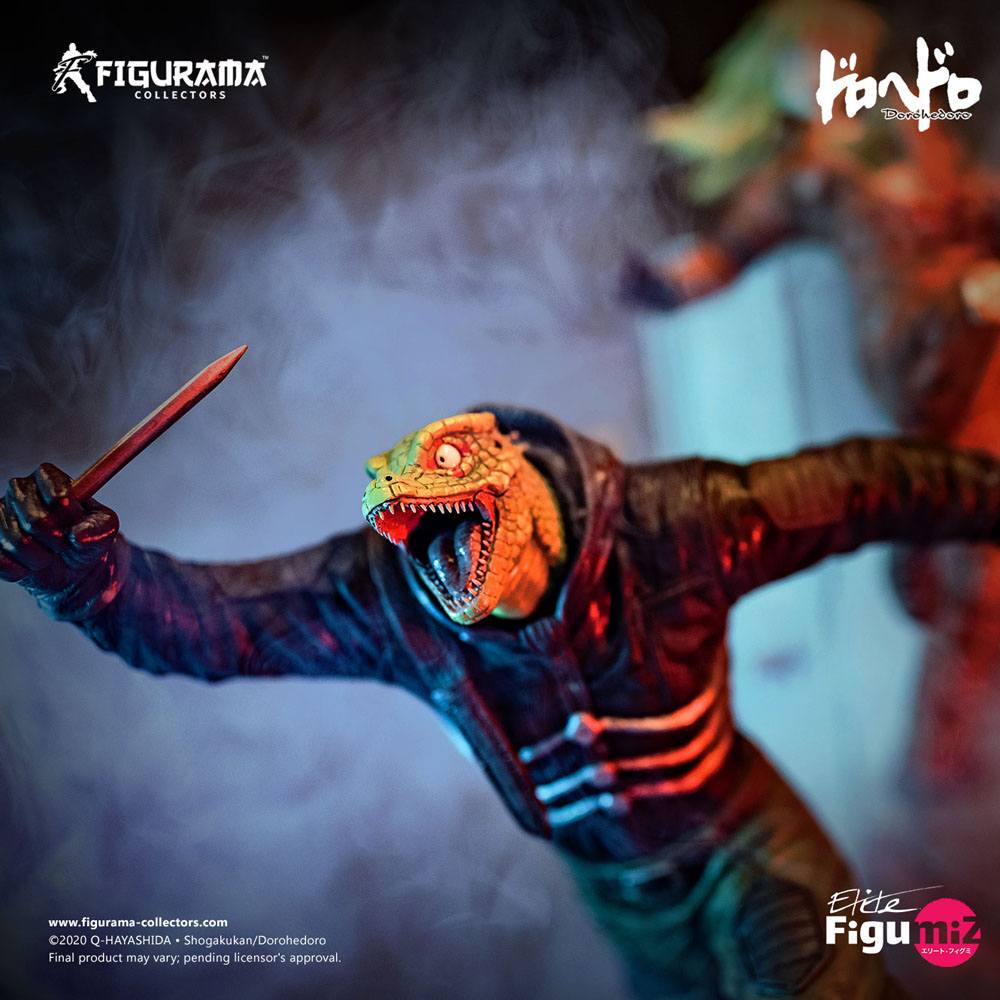 Dorohedoro Elite FigumiZ Diorama 1/8 Caiman & Nikaido 37 cm - Image 5