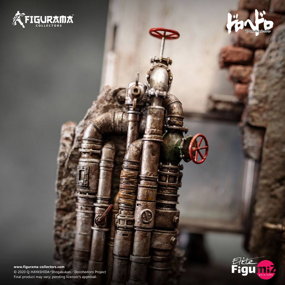 Dorohedoro Elite FigumiZ Diorama 1/8 Caiman & Nikaido 37 cm - Image 11