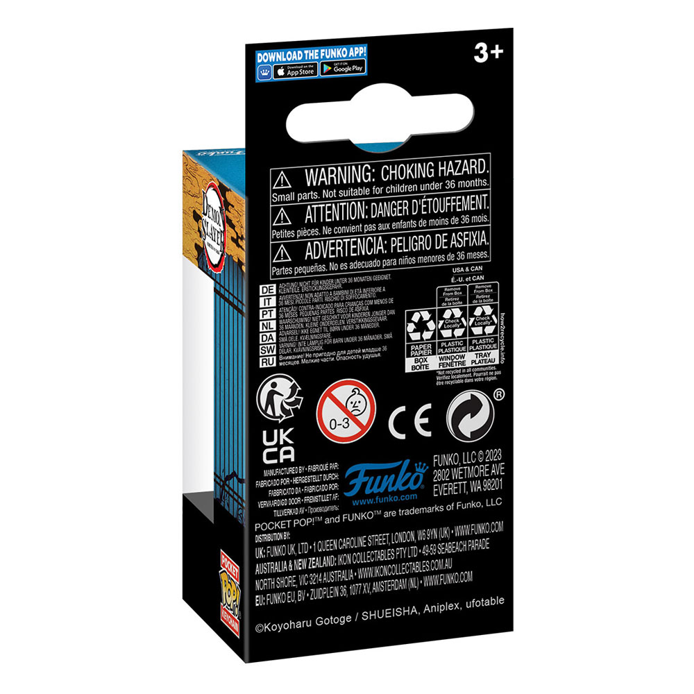 Demon Slayer Pocket POP! Vinyl Keychains 4 cm Nezuko'n BSKT Display (12) - Image 3