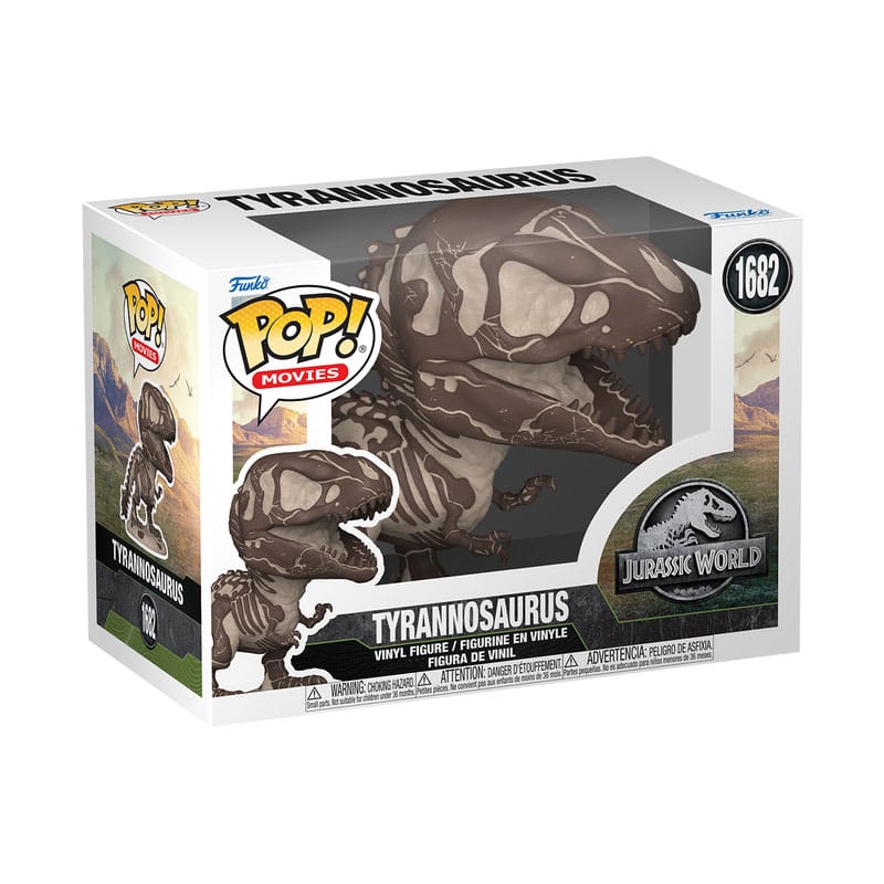 Jurassic Park Fossil POP! Movies Vinyl Figure Tyrannosaurus 9 cm - Image 2