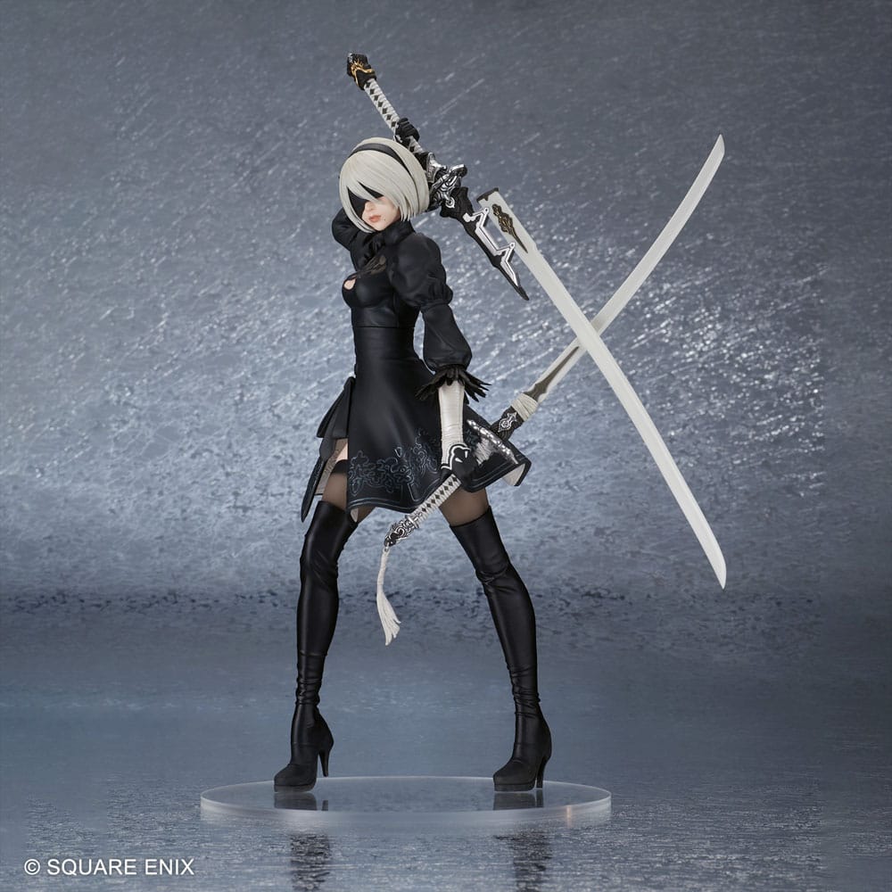 NieR:Automata PVC Statue 2B (YoRHa No. 2 Type B) Ver. 2.0 29 cm - Image 2