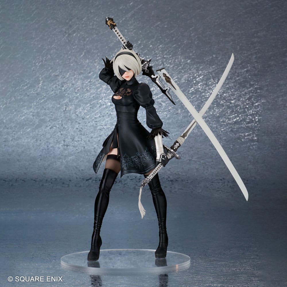 NieR:Automata PVC Statue 2B (YoRHa No. 2 Type B) Ver. 2.0 29 cm - Image 8