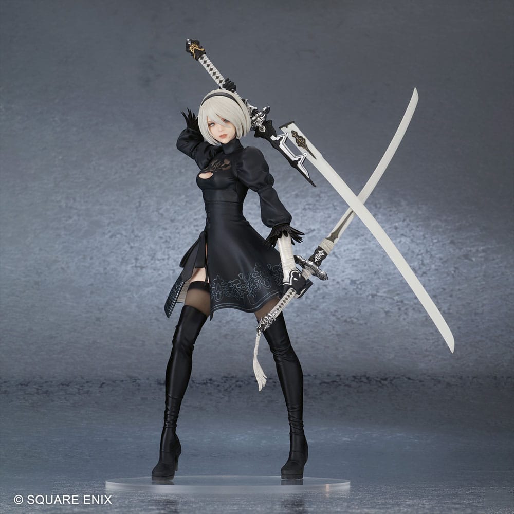 NieR:Automata PVC Statue 2B (YoRHa No. 2 Type B) Ver. 2.0 29 cm - Image 14