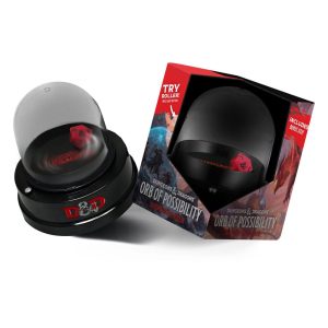 Dungeons & Dragons Dice roller with dice Orb of Possibility