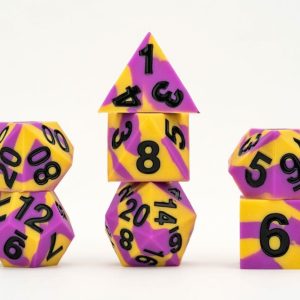 MDG Dice Set Pride Intersex Flag