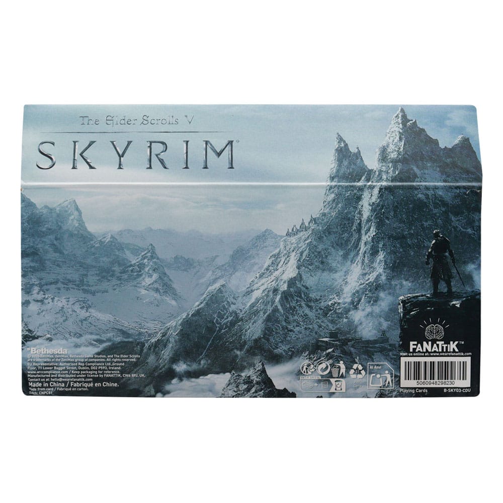 Elder Scrolls Skyrim Playing Cards Display (12) - Image 6