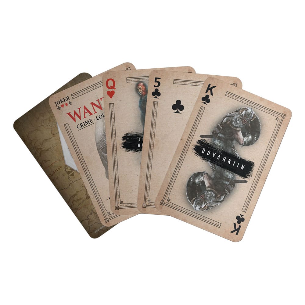 Elder Scrolls Skyrim Playing Cards Display (12) - Image 8