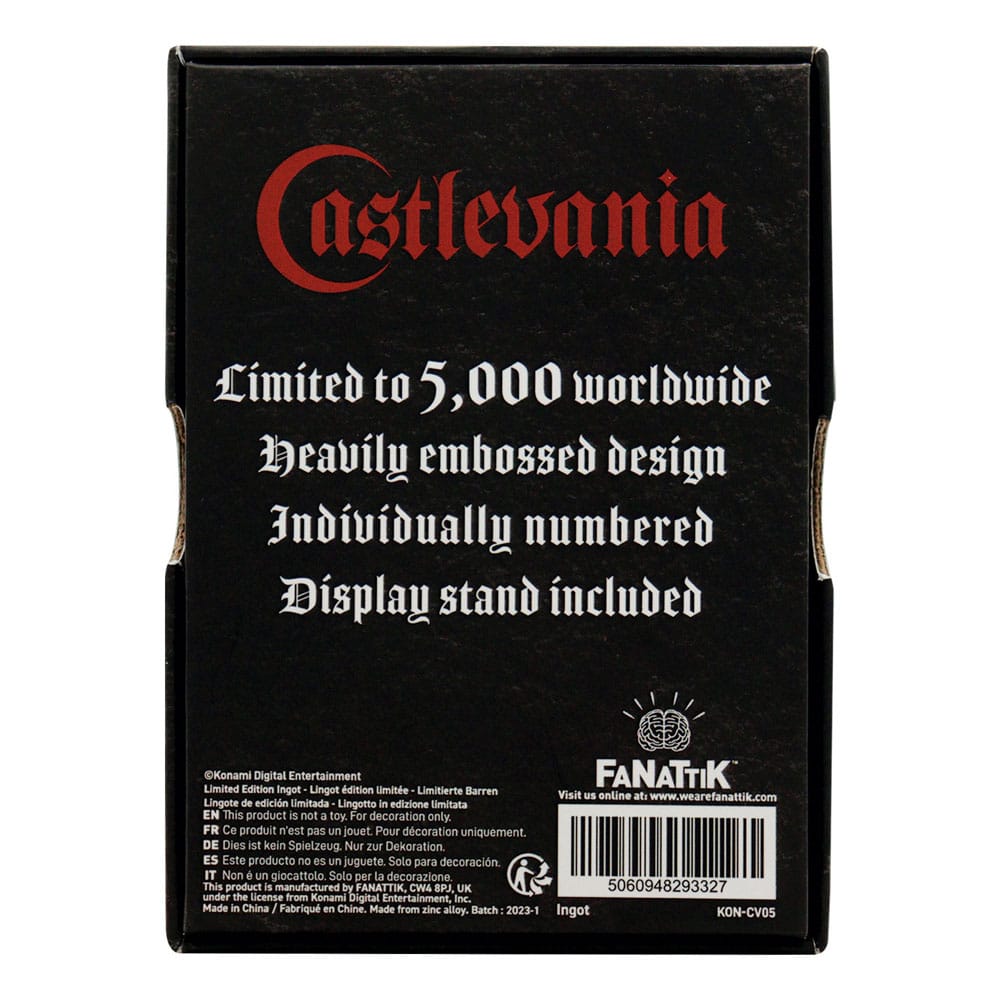 Castlevania Ingot Dracula Limited Edition - Image 3