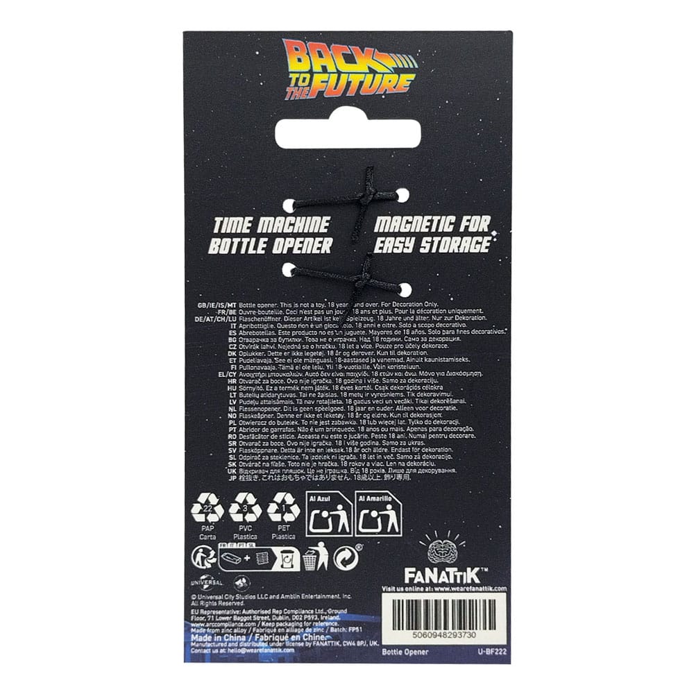 Back To The Future Bottle Opener DeLorean - Image 3