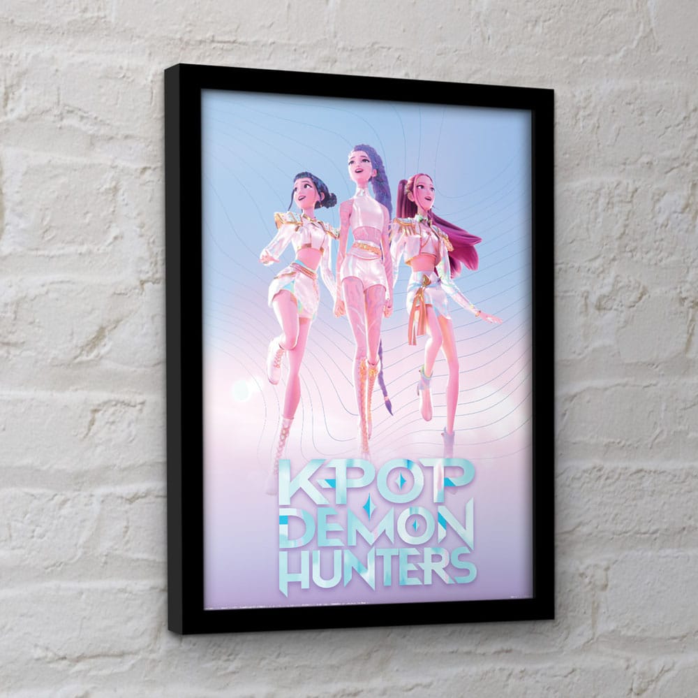 KPop Demon Hunters Collector Print Framed Poster Trio - Image 2