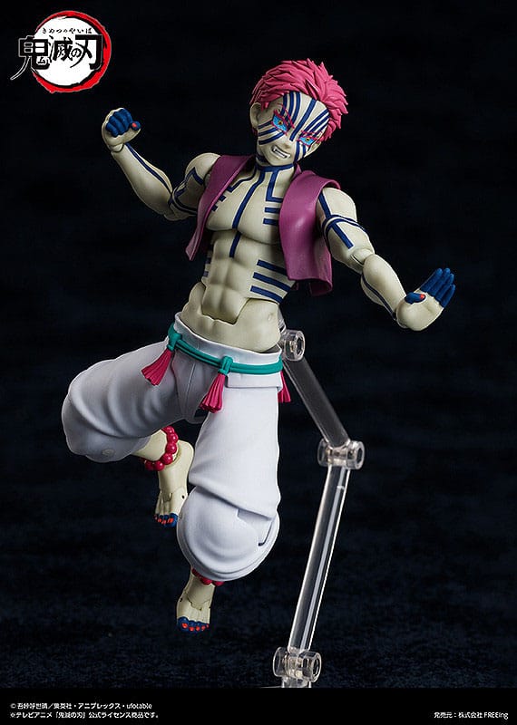 Demon Slayer: Kimetsu no Yaiba Figma Action Figure Akaza 15 cm - Image 5