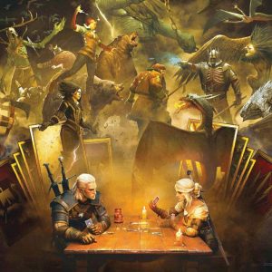 The Witcher Puzzle Playing Gwent (1000 pieces)