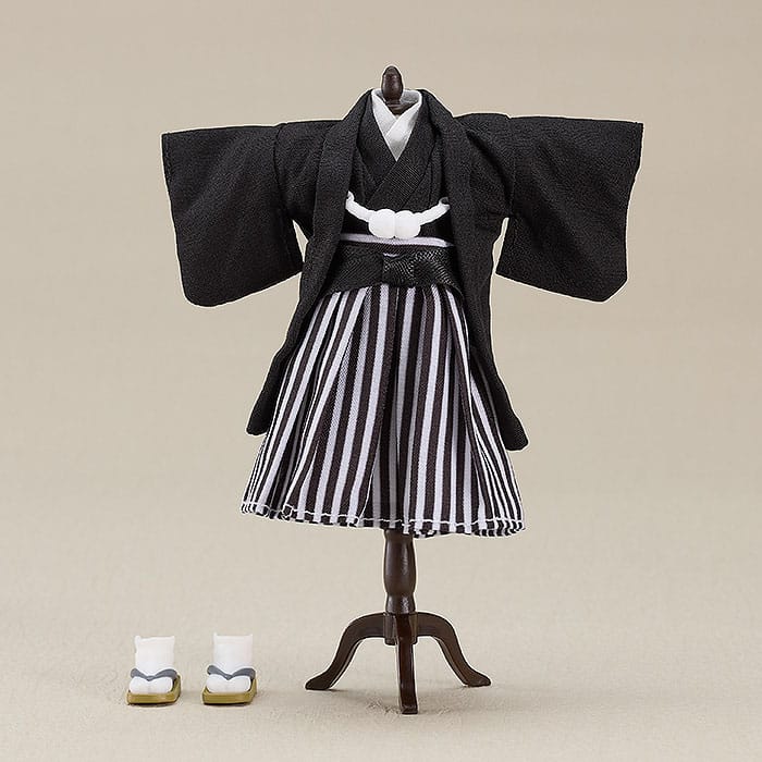Original Character Accessories for Nendoroid Doll Figures Outfit Set: Haori and Hakama - Image 3