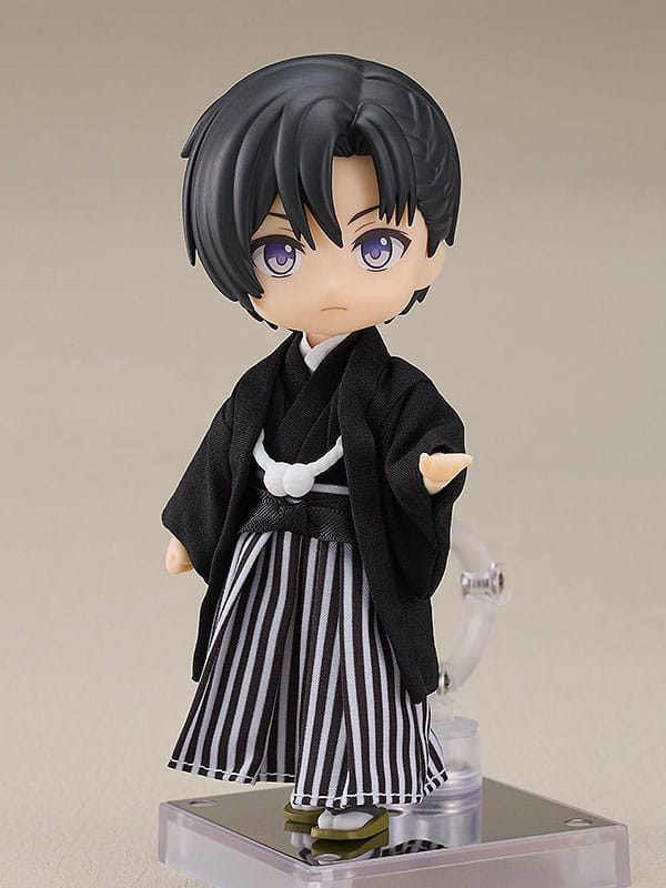 Original Character Accessories for Nendoroid Doll Figures Outfit Set: Haori and Hakama - Image 4