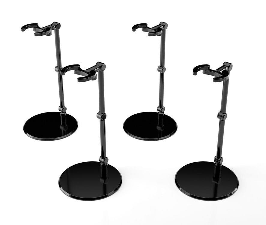 The Simple Stand Mini Nendoroid More for Mini Figures & Models mini Black 4er-Pack - Image 2