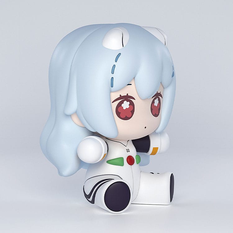 Neon Genesis Evangelion: Rebuild of Evangelion Huggy Good Smile Chibi Figure Rei Ayanami: Long Hair Ver. 7 cm - Image 3